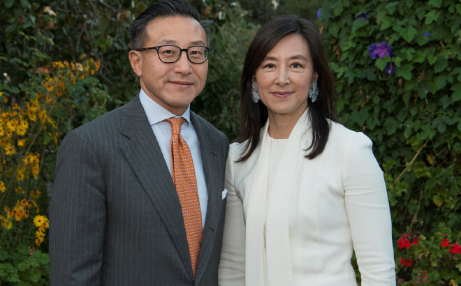 Photo of Clara Wu Tsai & Joe Tsai